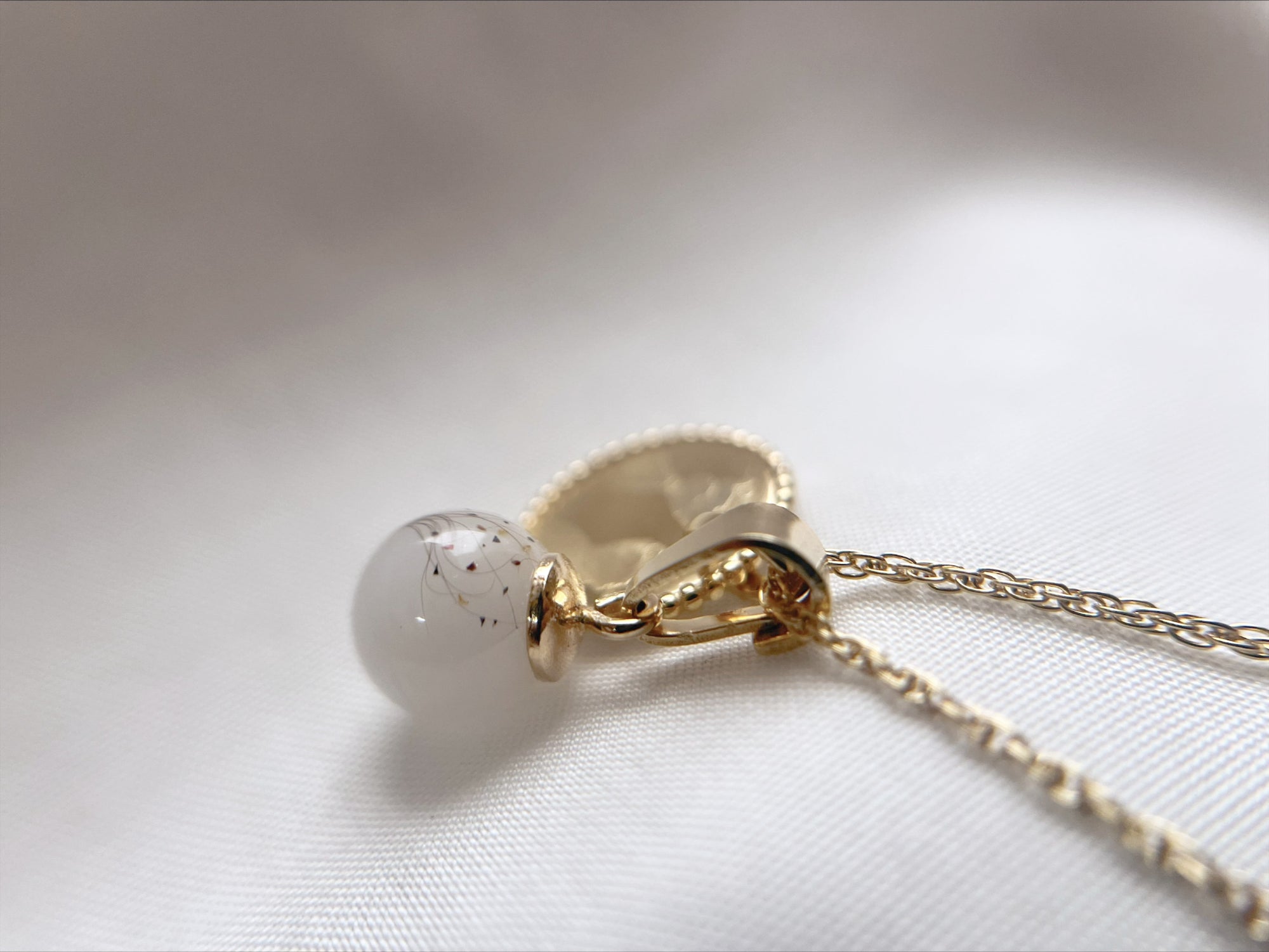 Schmuckset Perle 'Easy' mit Gravurplättchen