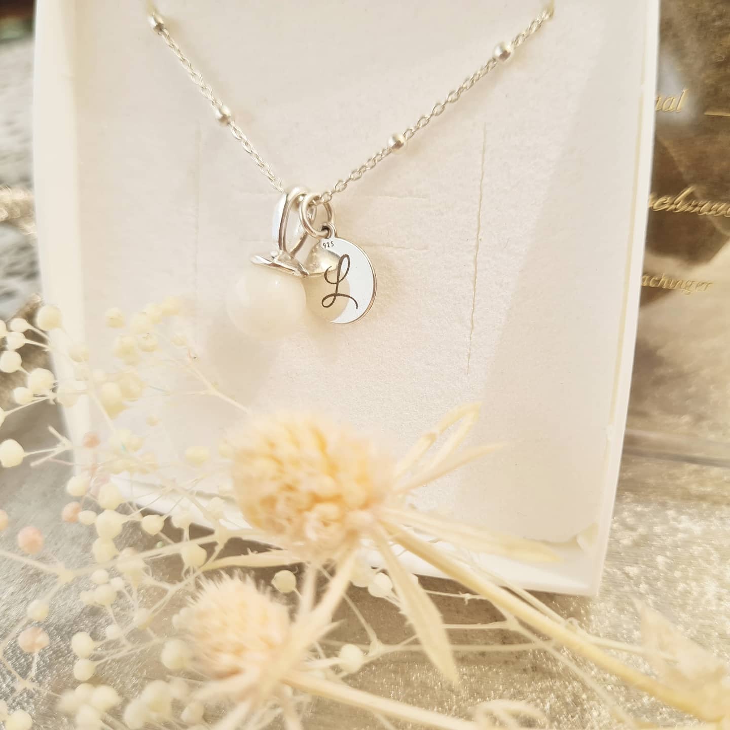 Einzelstück 8mm Perle Classic 925/- Silber