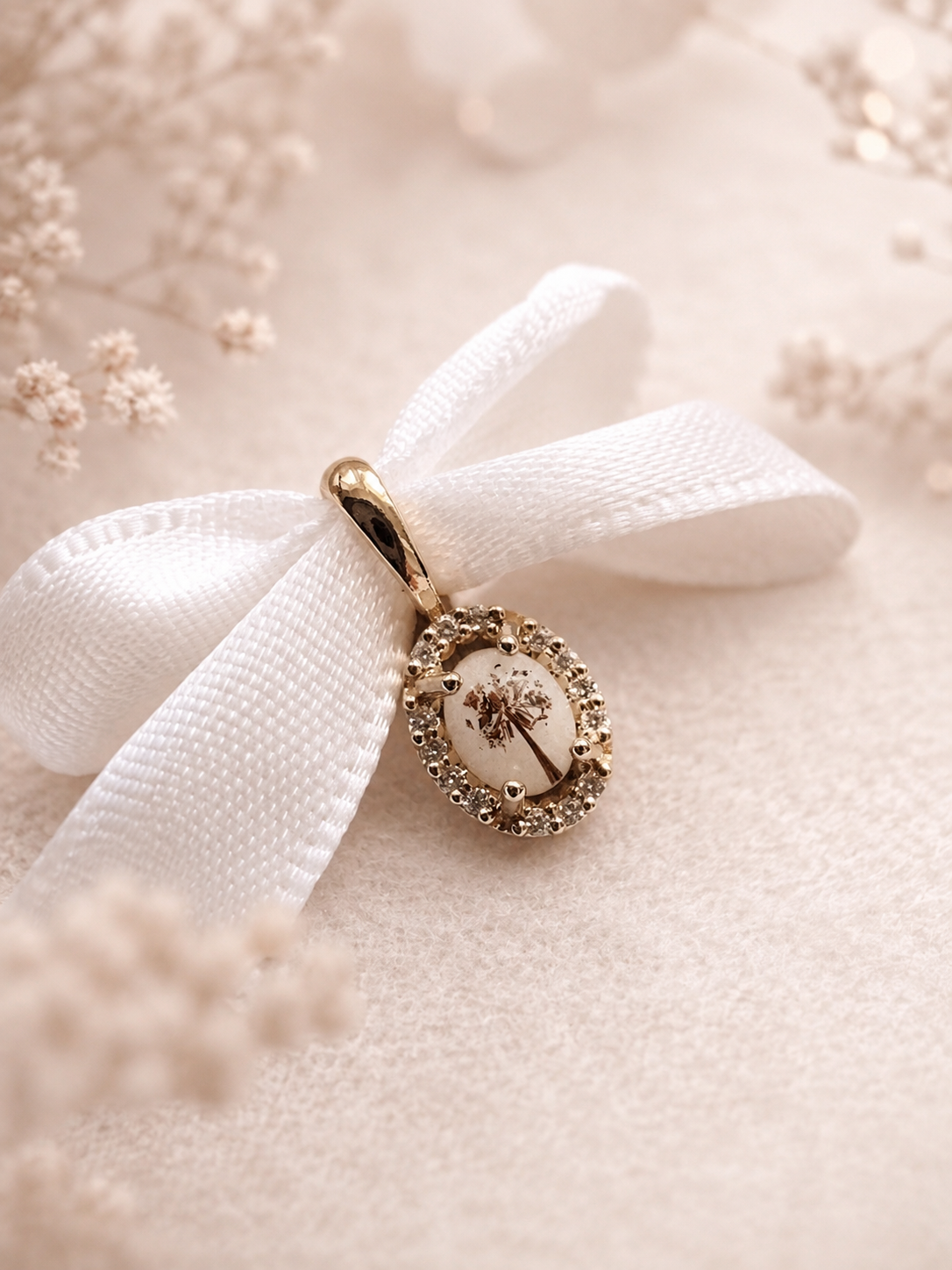 Ovale Fassung ,Little Diamond‘