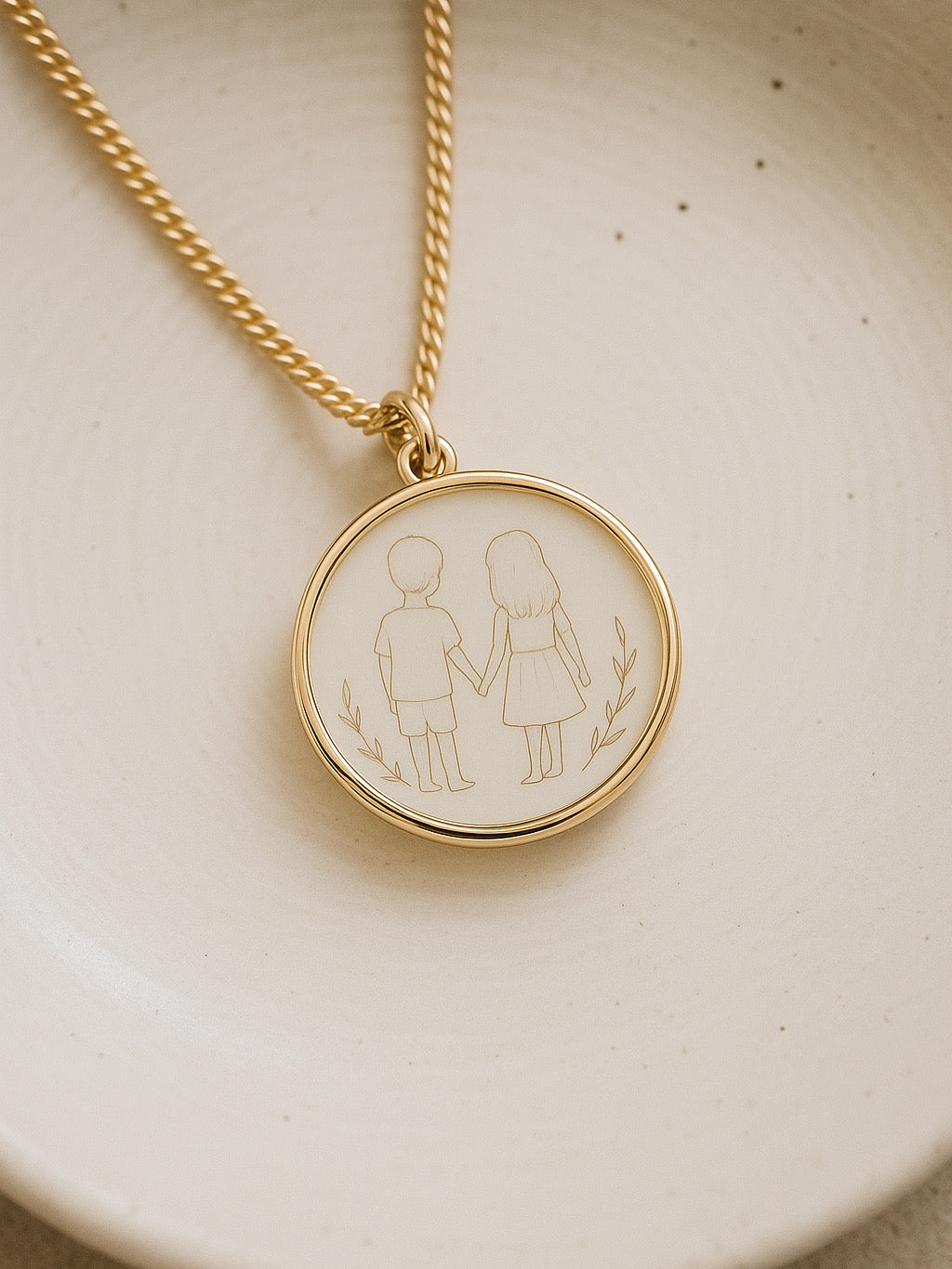 18mm Rundfassung Echtgold Kollektion