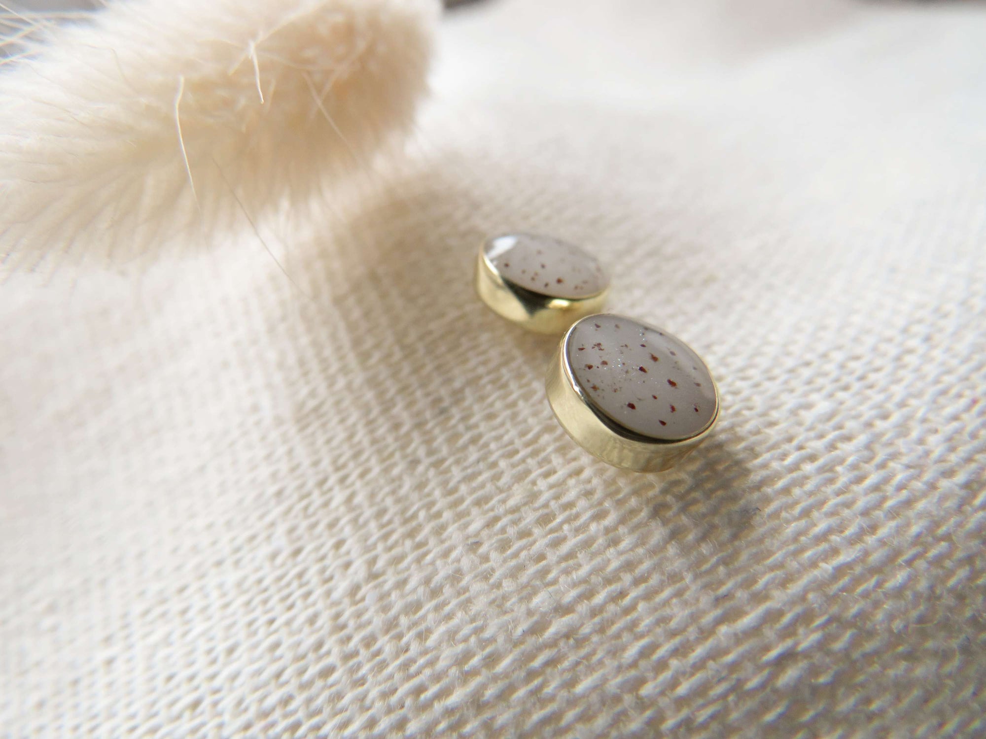 6mm Ohrstecker Echtgoldkollektion