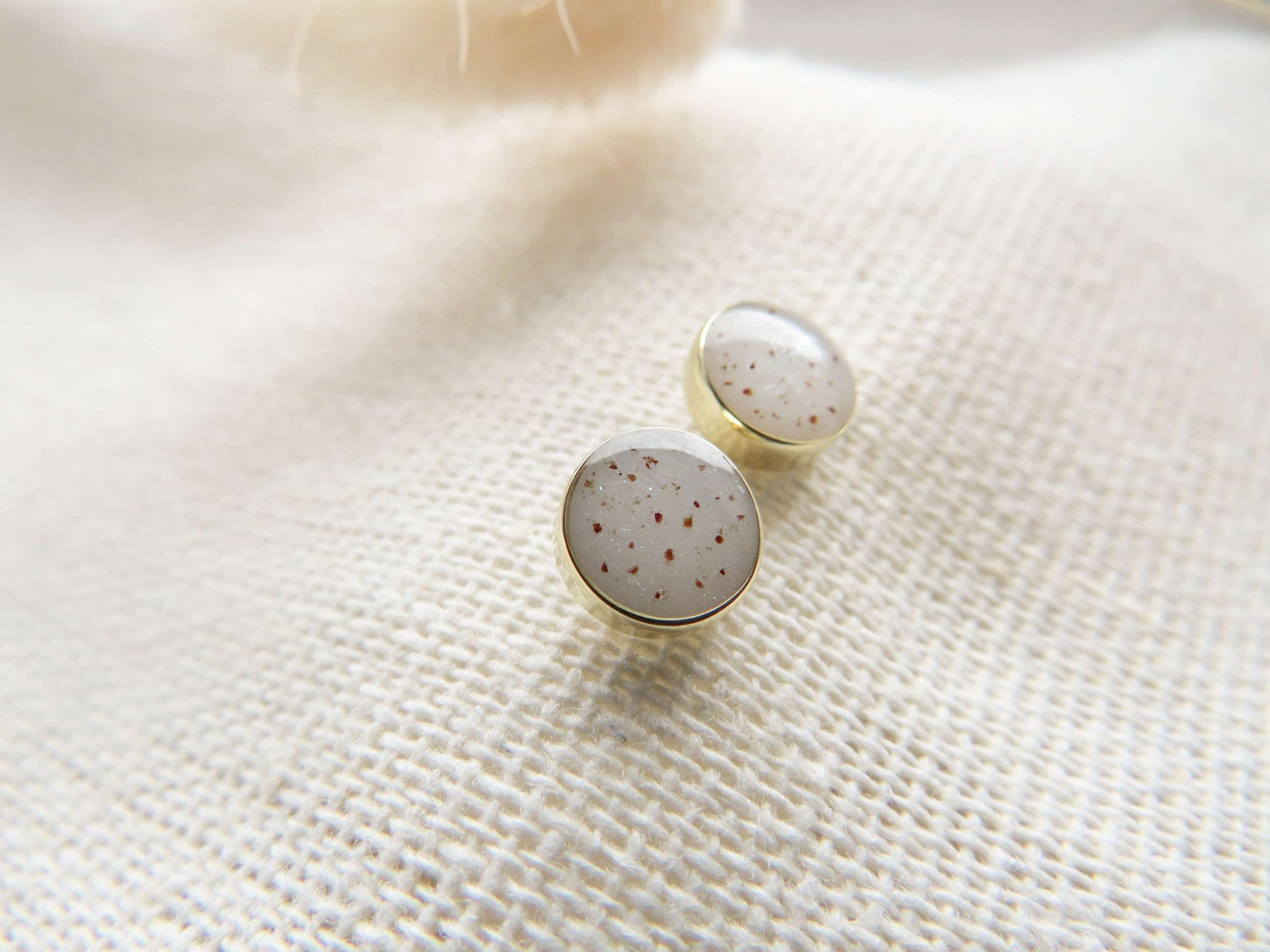 6mm Ohrstecker Echtgoldkollektion