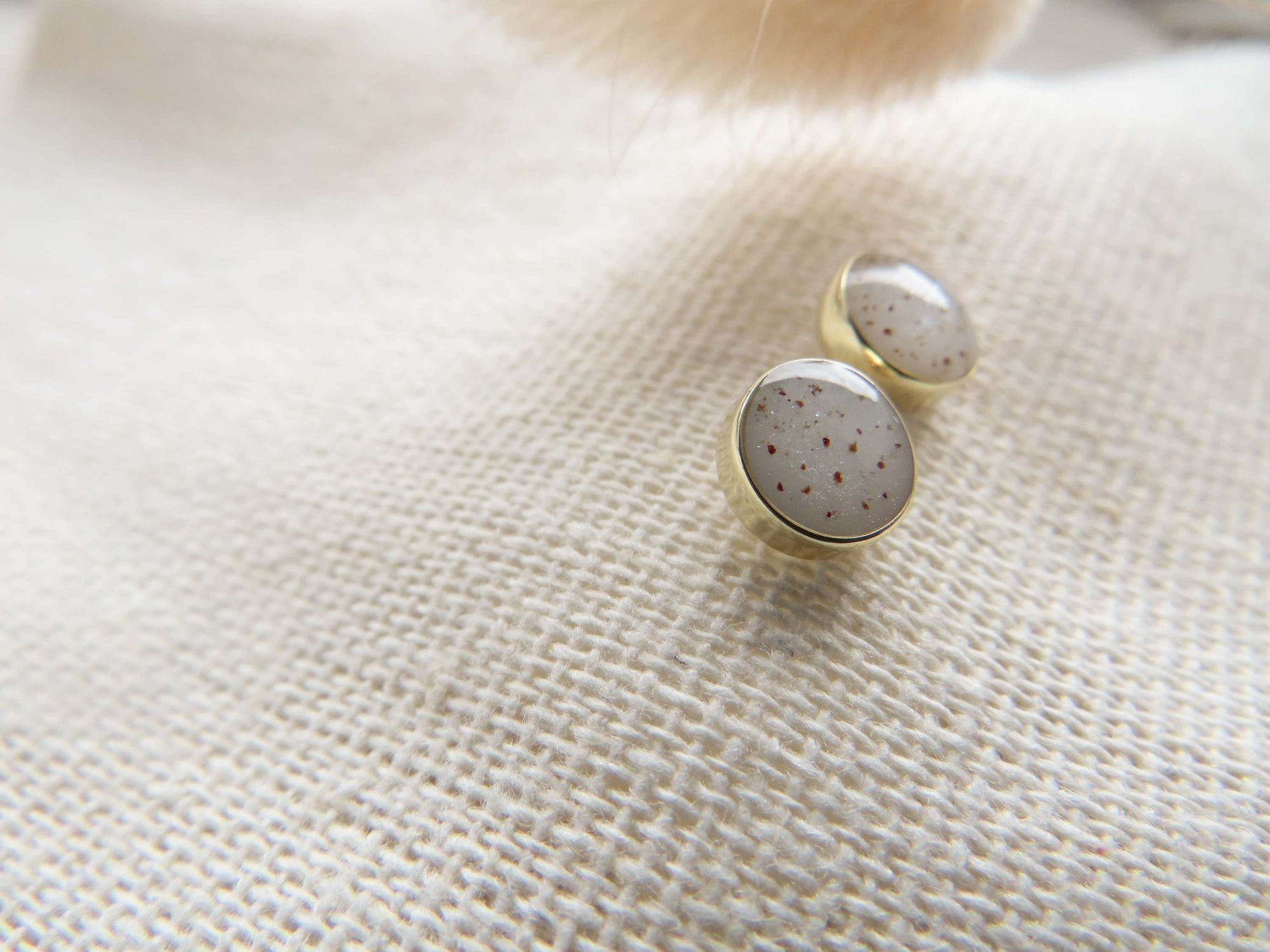 6mm Ohrstecker Echtgoldkollektion