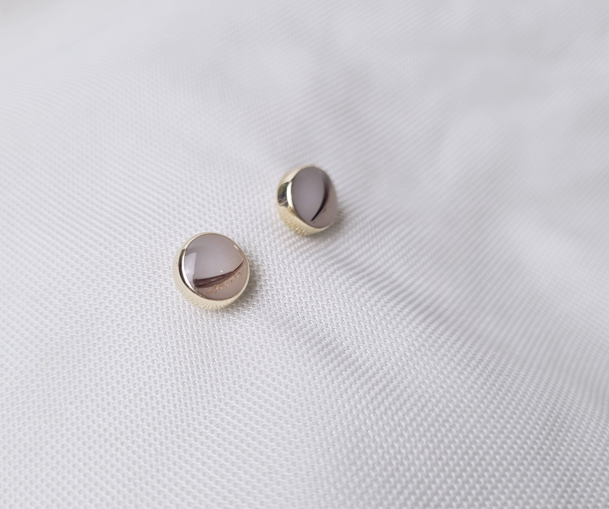 6mm Ohrstecker Echtgoldkollektion