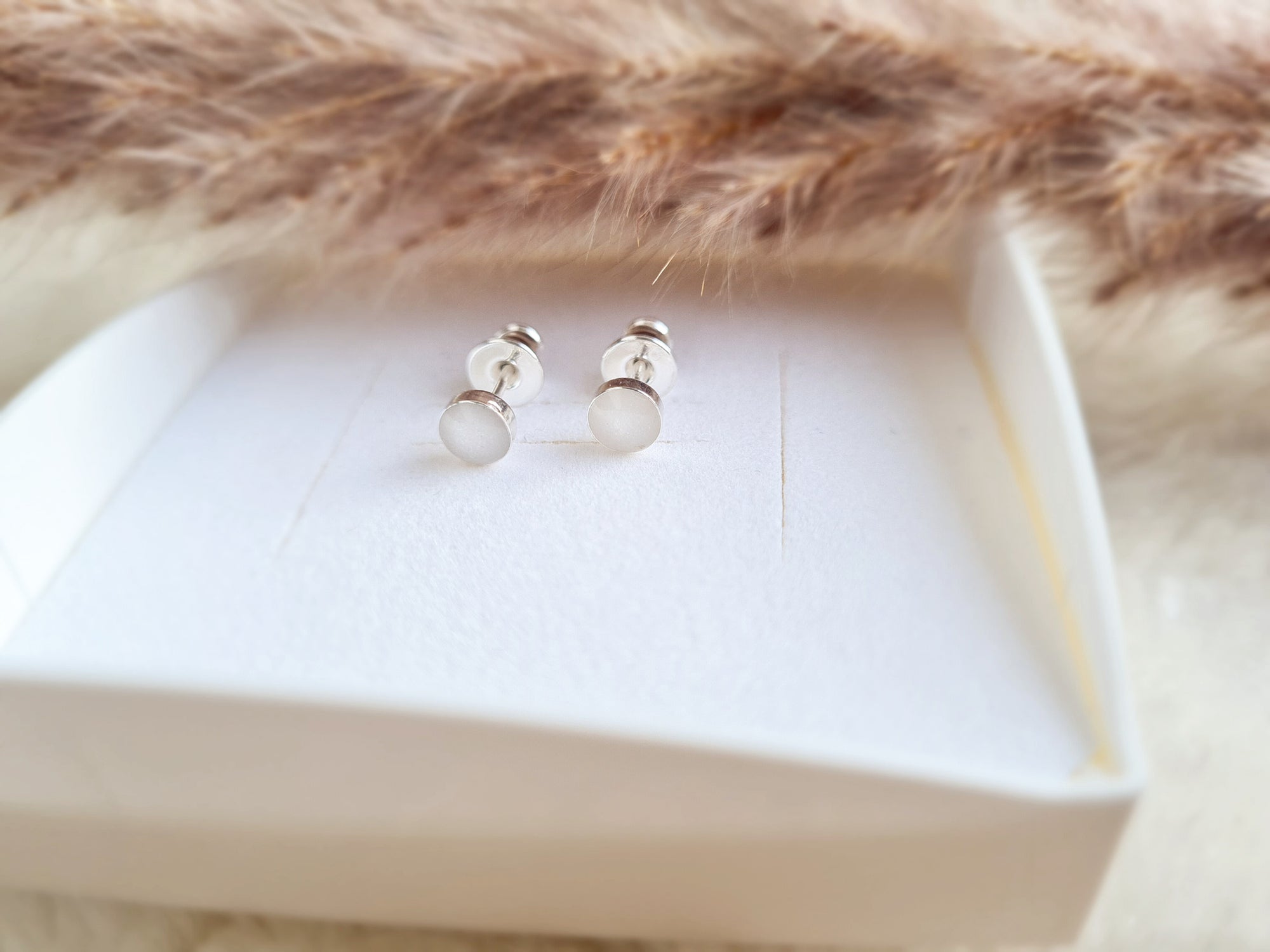Ohrstecker 'Circles' 4mm