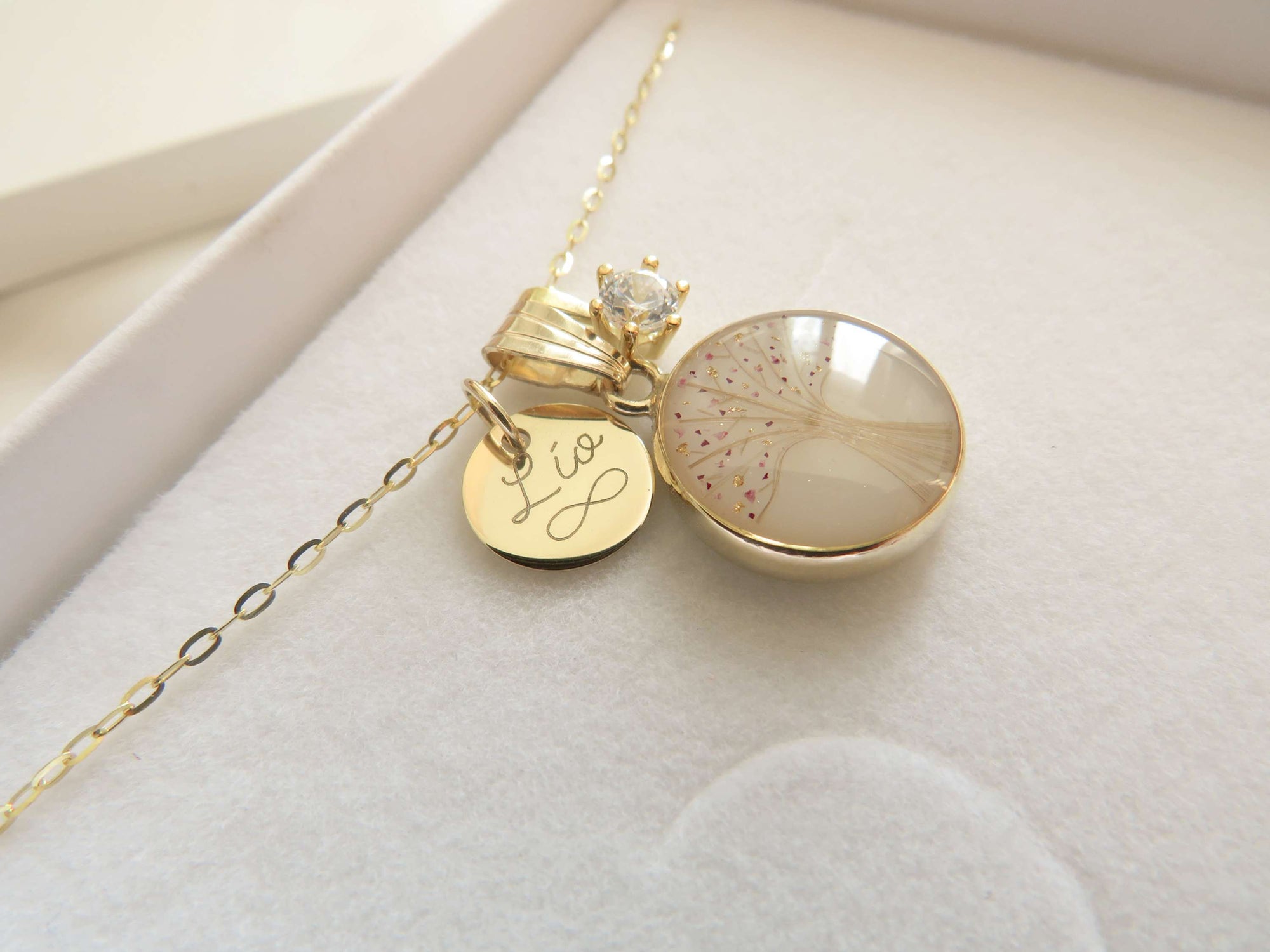 14mm Rundfassung Echtgold Kollektion