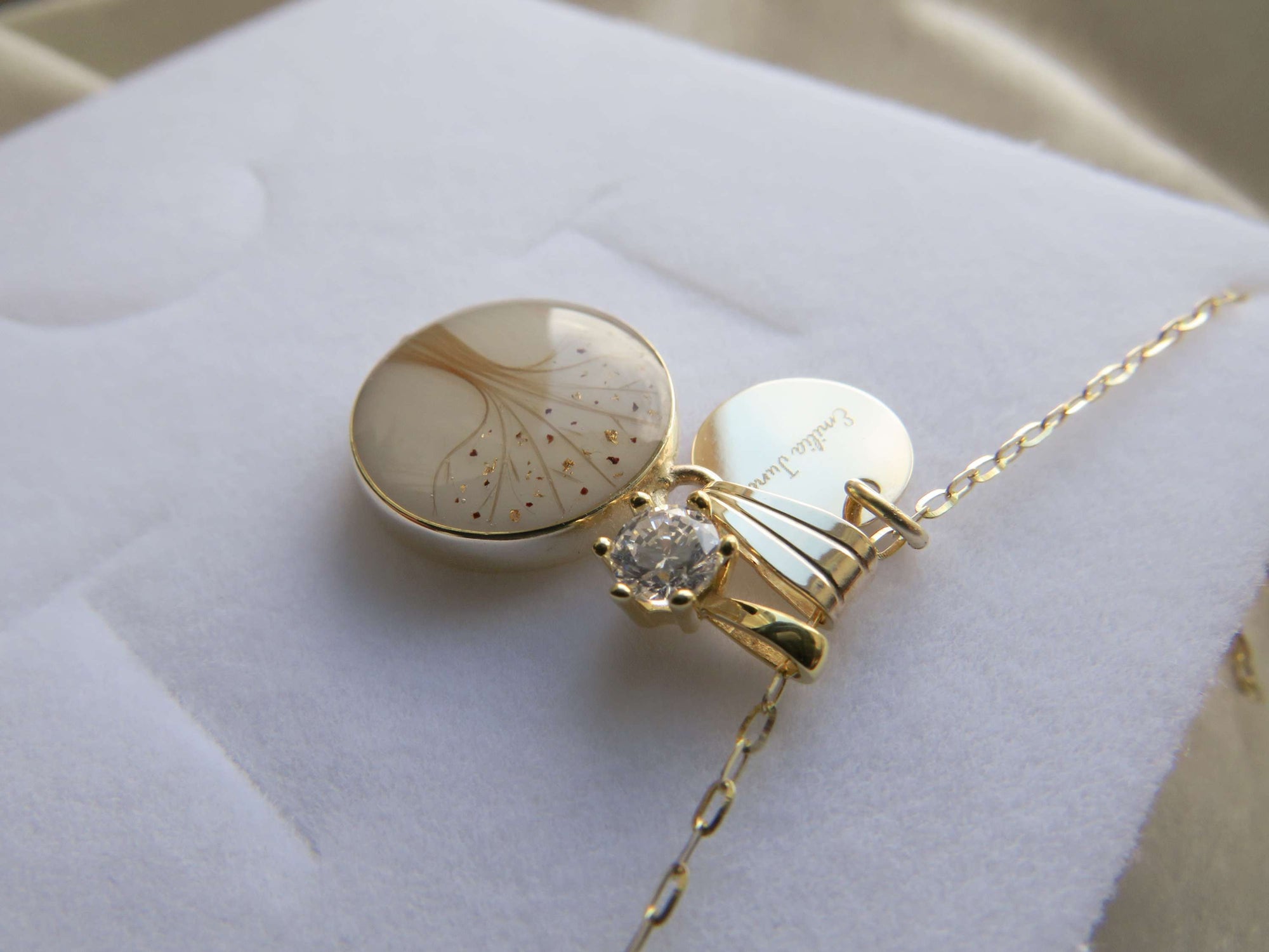 Swarovskistein Echtgold