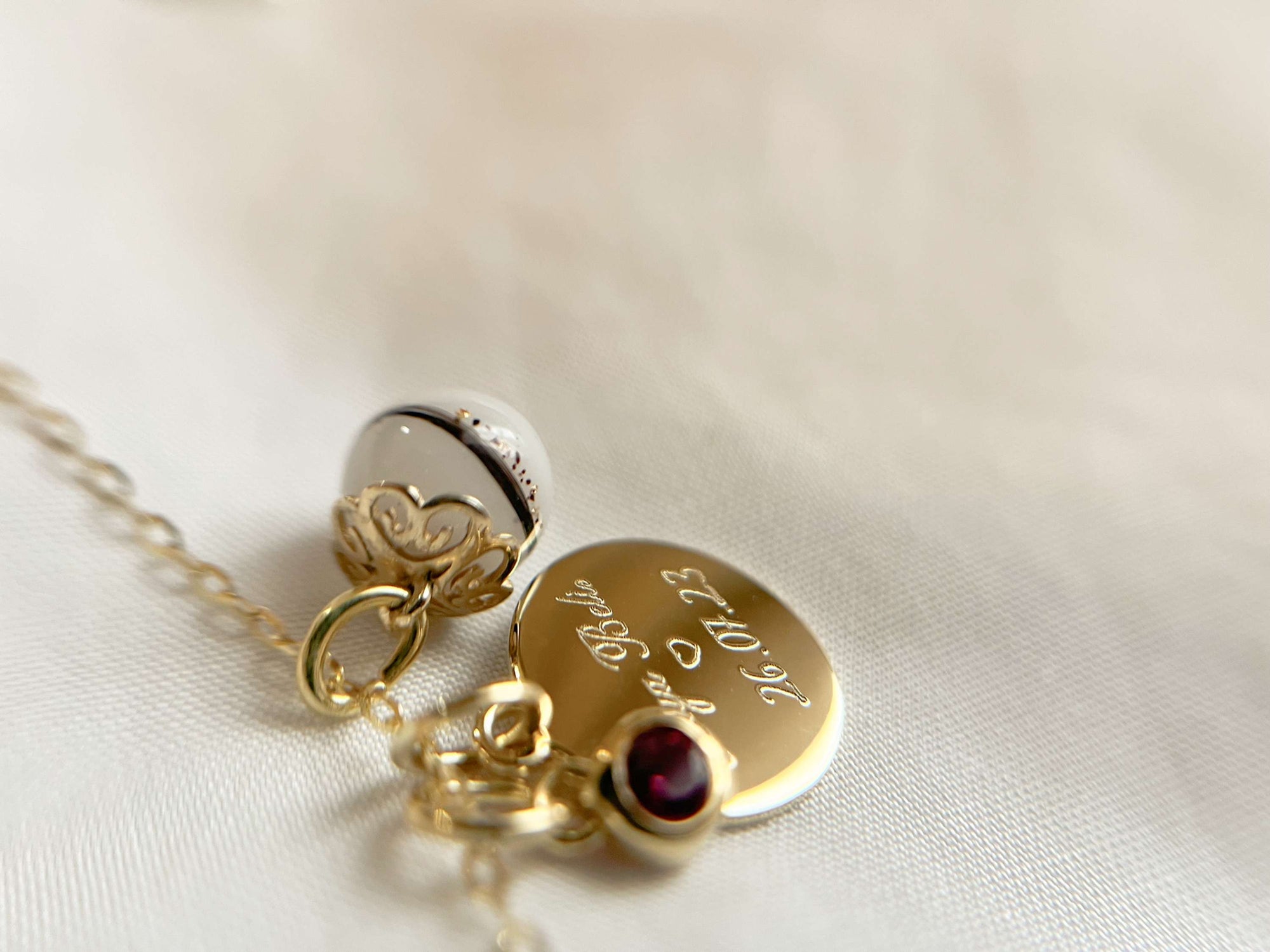 8mm Perle 'Flower' Echtgoldkollektion