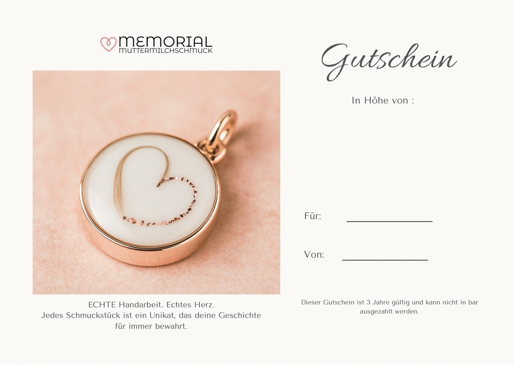 Geschenkgutschein Digital